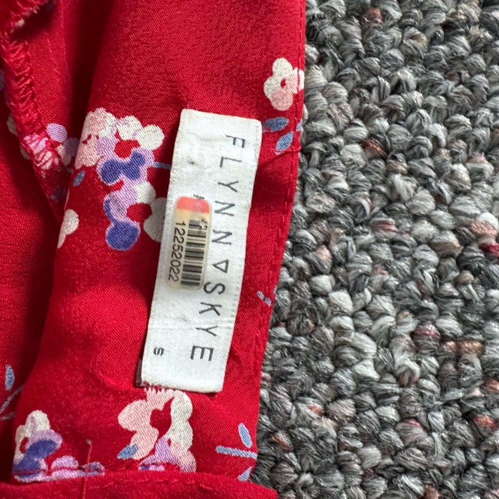 Flynn Skye Jackie Slip Ciao for now Floral Maxi Dress Rayon Crepe Fabric Baby - Picture 9 of 11